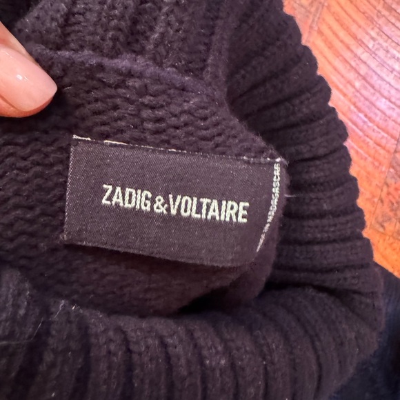 Zadig and Voltaire Wool Blend ROCK Turtleneck Sweater - Picture 7 of 8